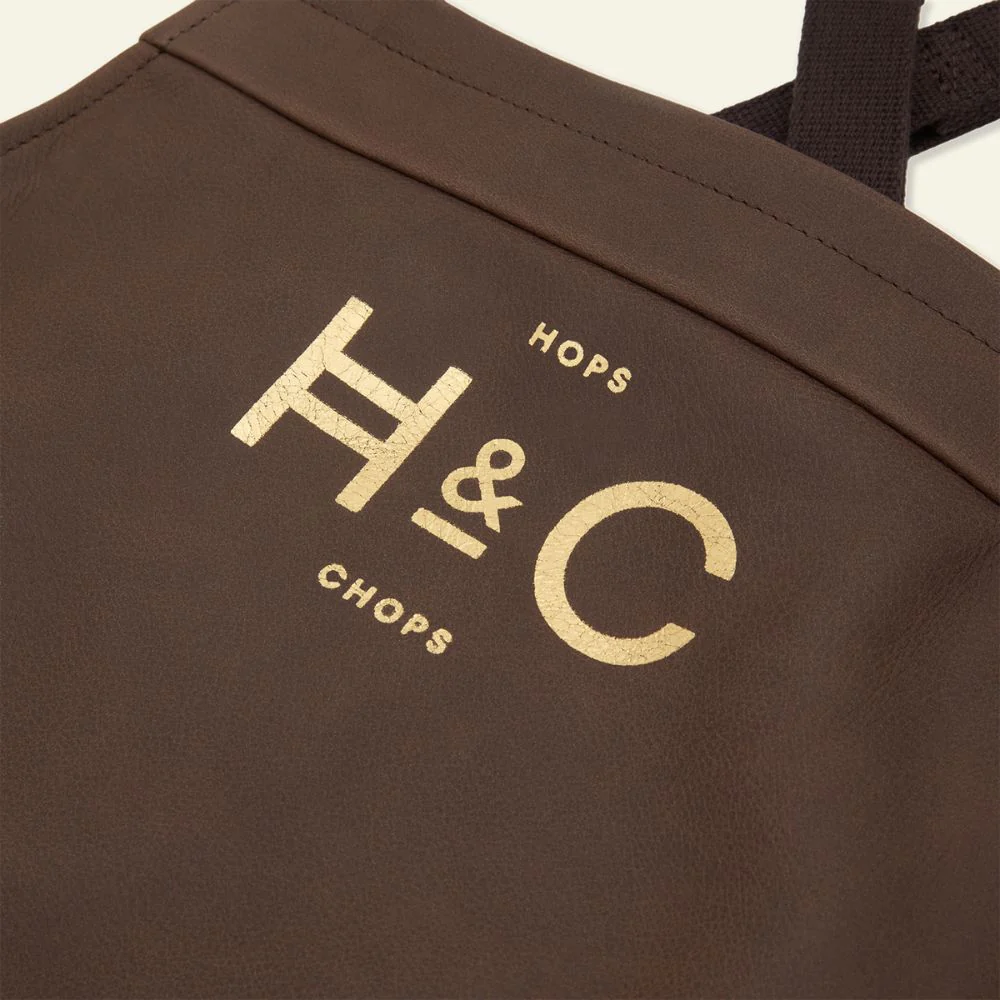 Hops & Chops Leather Apron - Image 4
